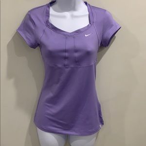 ✅ Nike Dri-Fit Lavender Athletic Tee Women’s Small